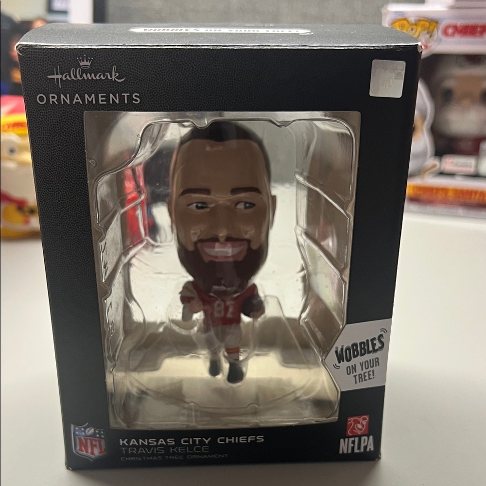 Hallmark Travis Kelce Bobble Ornament